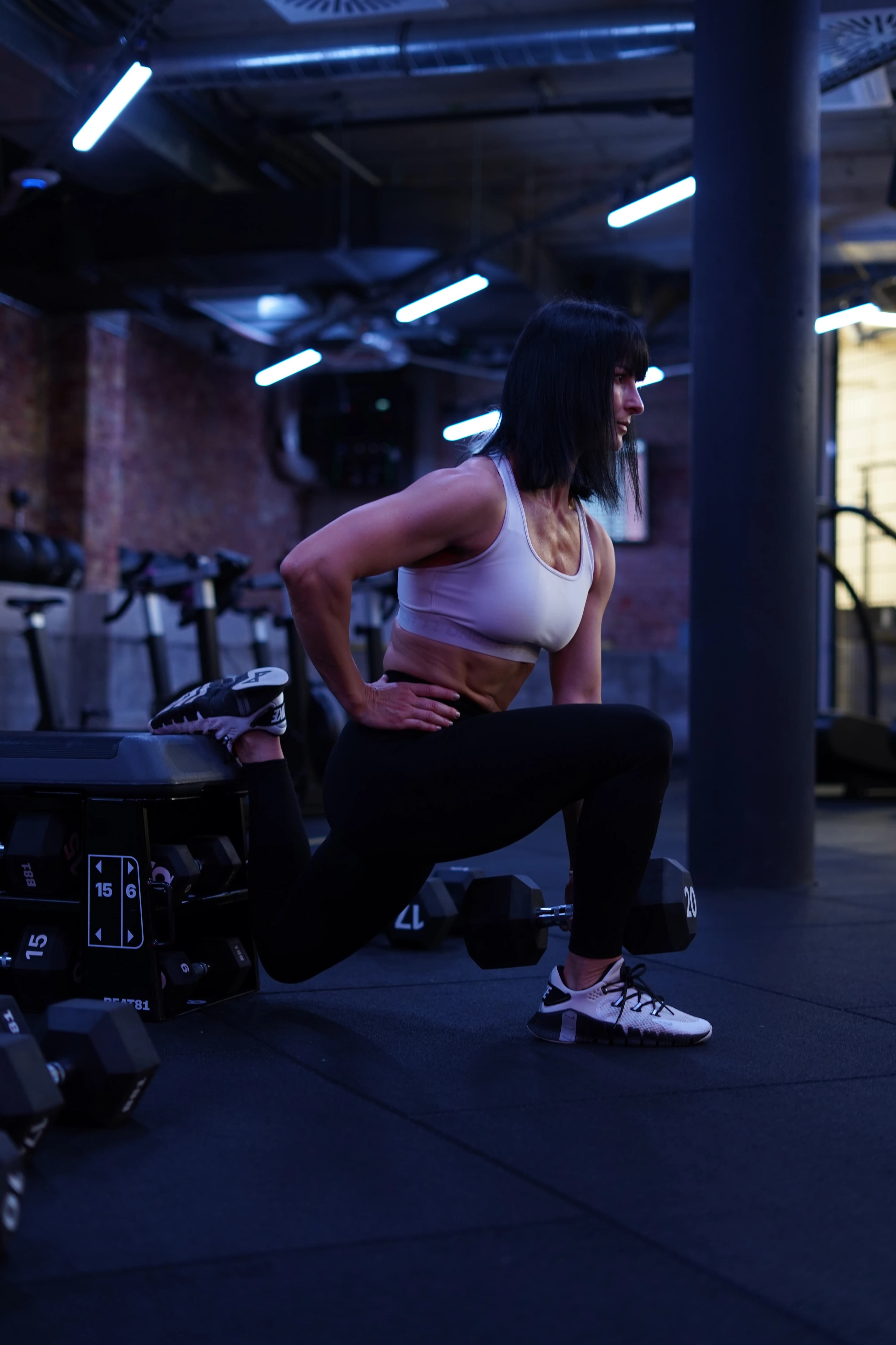 Ascend members training in the studio
